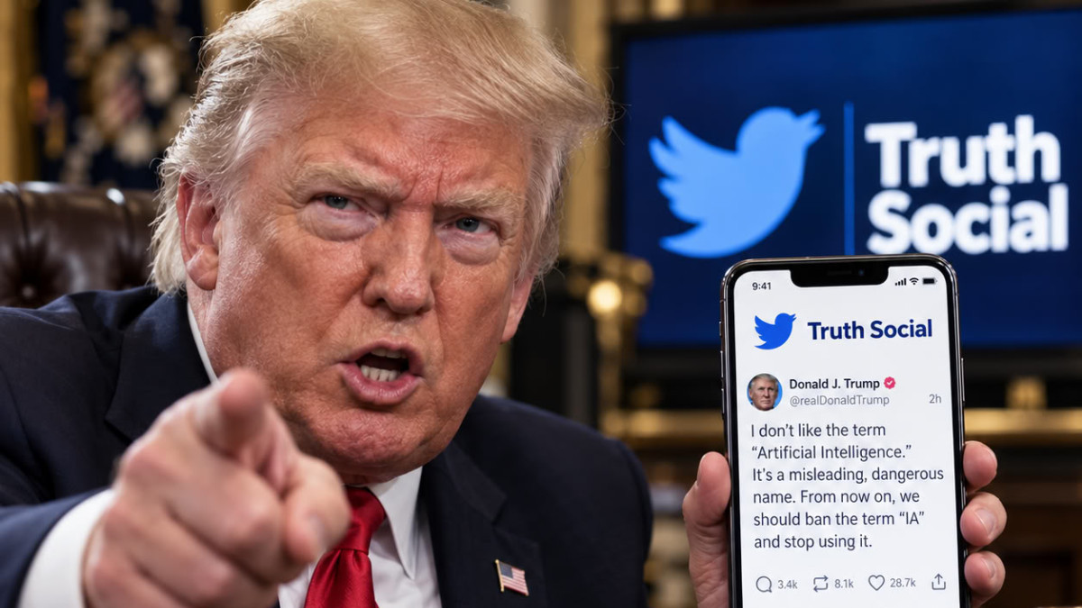 Donald Trump juge que » intelligence artificielle » est » un nom très mauvais et inexact » et veut interdire le terme "IA"