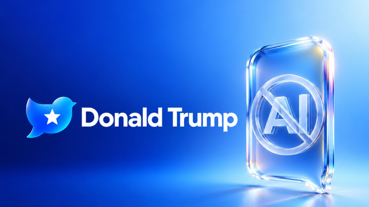 One Month After His Decree, Donald Trump Announces He Will “Officially Ban the Term AI” in “Little Time”