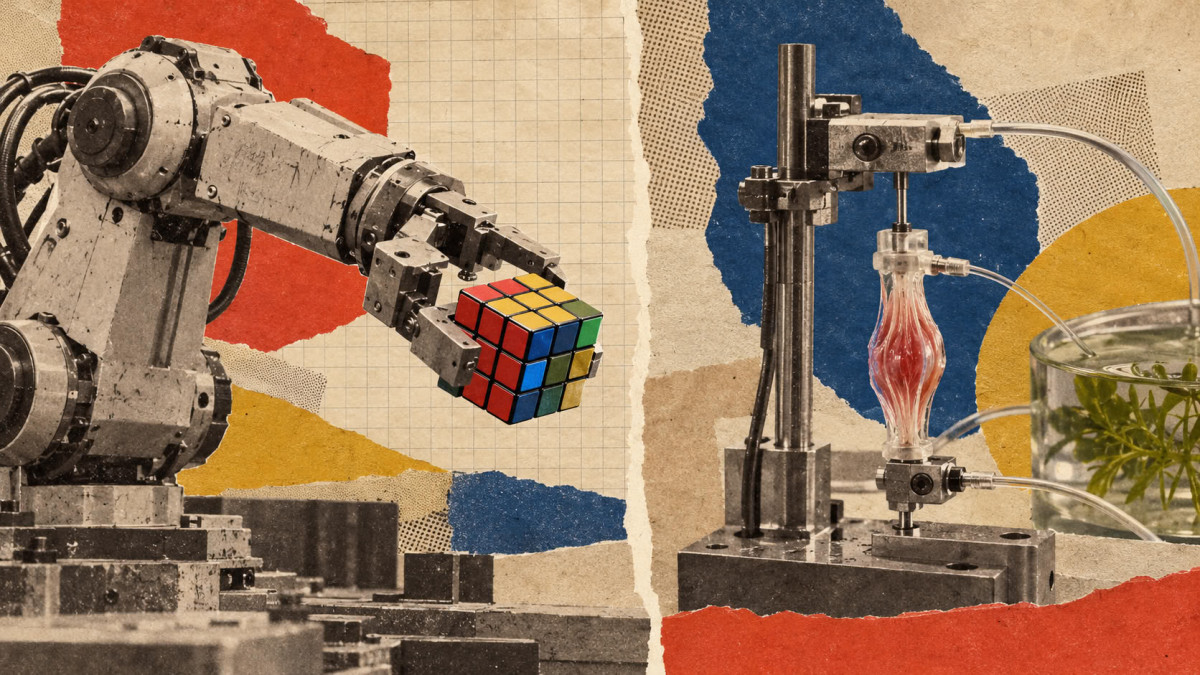 Des robots résolvent un Rubik’s Cube et un robot biohybride retient l’attention
