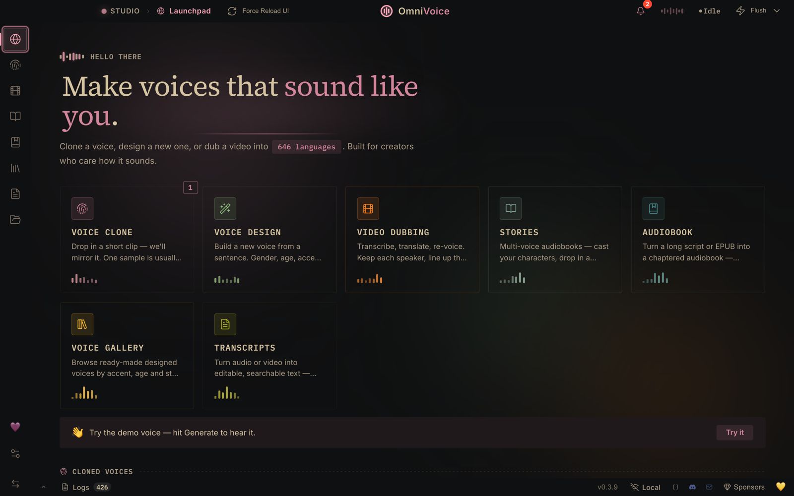 Voix IA gratuite : VoiceStudio frôle les 95 000 étoiles, mais la licence coince